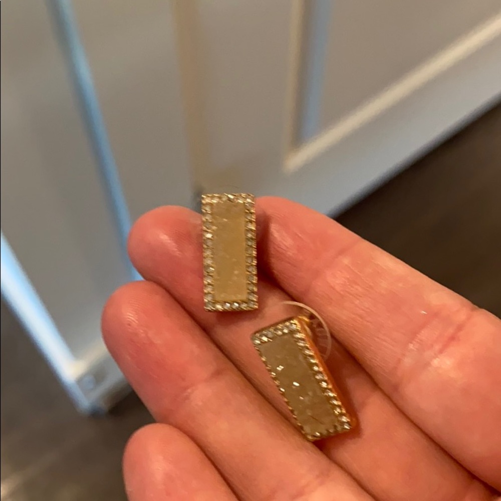 Druzy baublebar earrings
